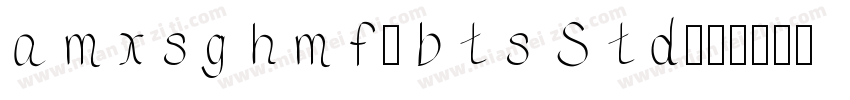 anything_but Sue字体转换